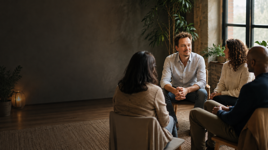 Lukas im Gruppenmentoring